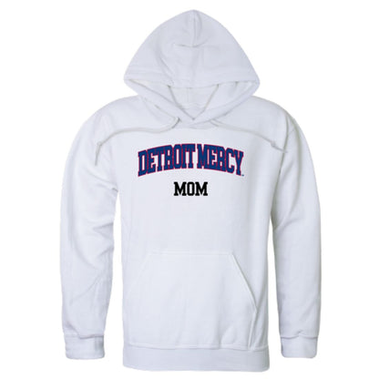 UDM University of Detroit Mercy Titans Mom Fleece Hoodie Sweatshirts Heather Grey-Campus-Wardrobe