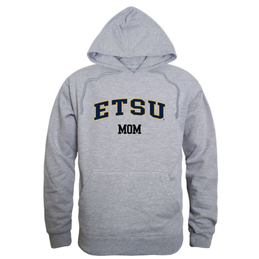 ETSU East Tennessee State University Buccaneers Mom Fleece Hoodie Sweatshirts Heather Grey-Campus-Wardrobe