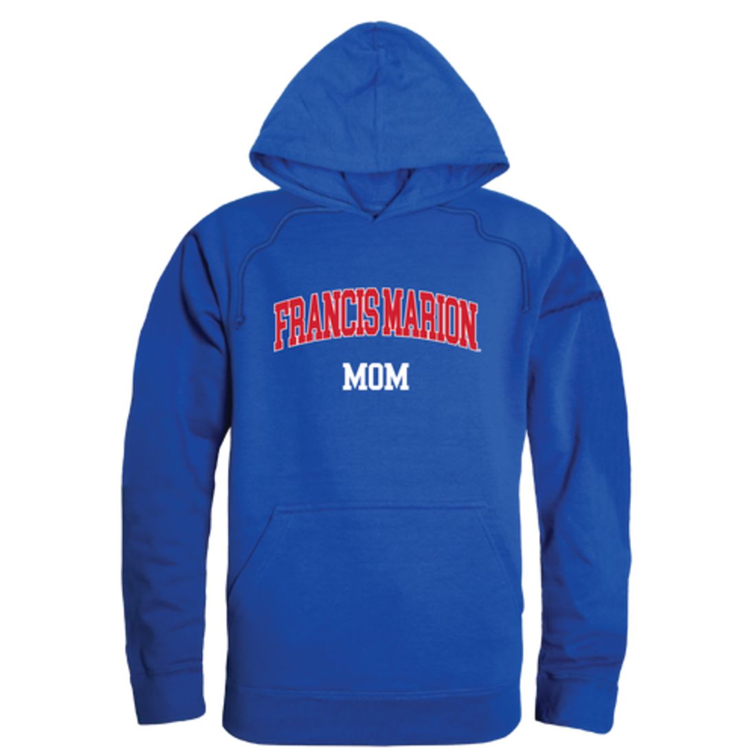 FMU Francis Marion University Patriots Mom Fleece Hoodie Sweatshirts Heather Grey-Campus-Wardrobe