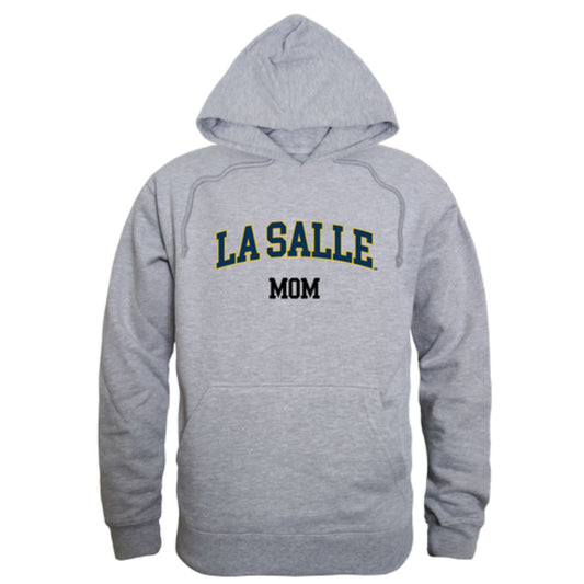 La Salle University Explorers Mom Fleece Hoodie Sweatshirts Heather Grey-Campus-Wardrobe