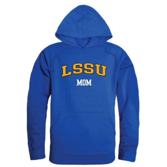 Mouseover Image, LSSU Lake Superior State University Lakers Mom Fleece Hoodie Sweatshirts Heather Grey-Campus-Wardrobe