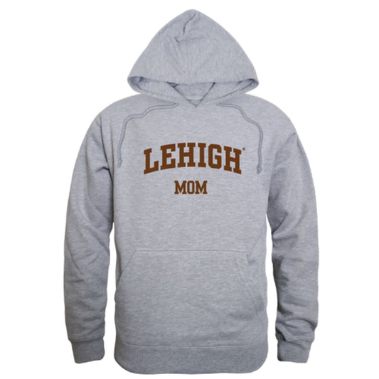 Lehigh University Mountain Hawks Mom Fleece Hoodie Sweatshirts Heather Grey-Campus-Wardrobe