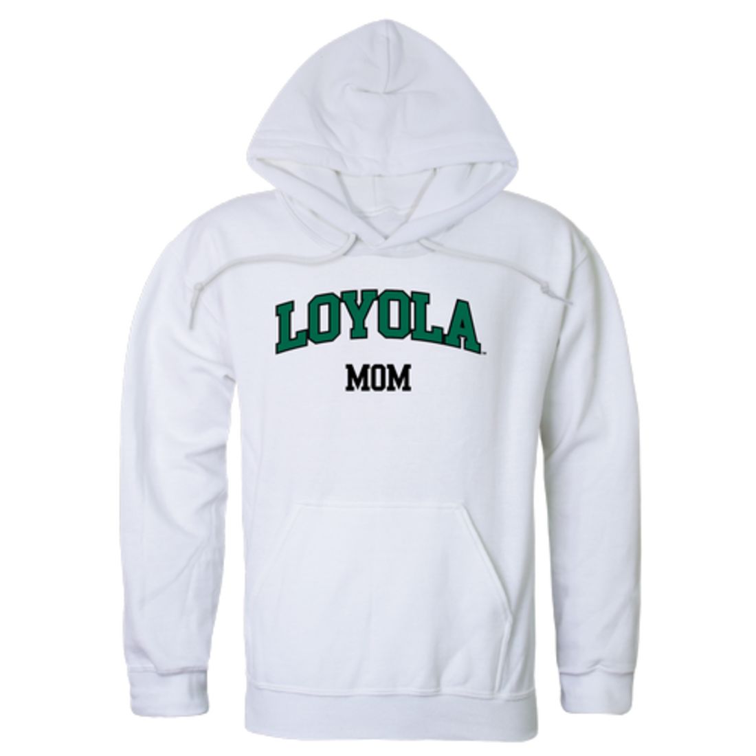 Loyola University Maryland Greyhounds Mom Fleece Hoodie Sweatshirts Forest-Campus-Wardrobe