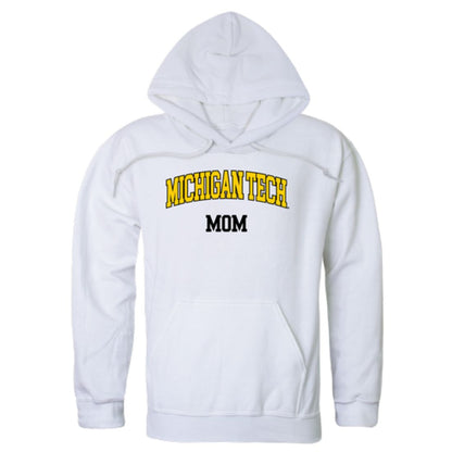 Michigan Technological University Huskies Mom Fleece Hoodie Sweatshirts Black-Campus-Wardrobe