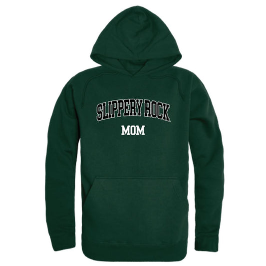 SRU Slippery Rock University The Rock Mom Fleece Hoodie Sweatshirts Forest-Campus-Wardrobe