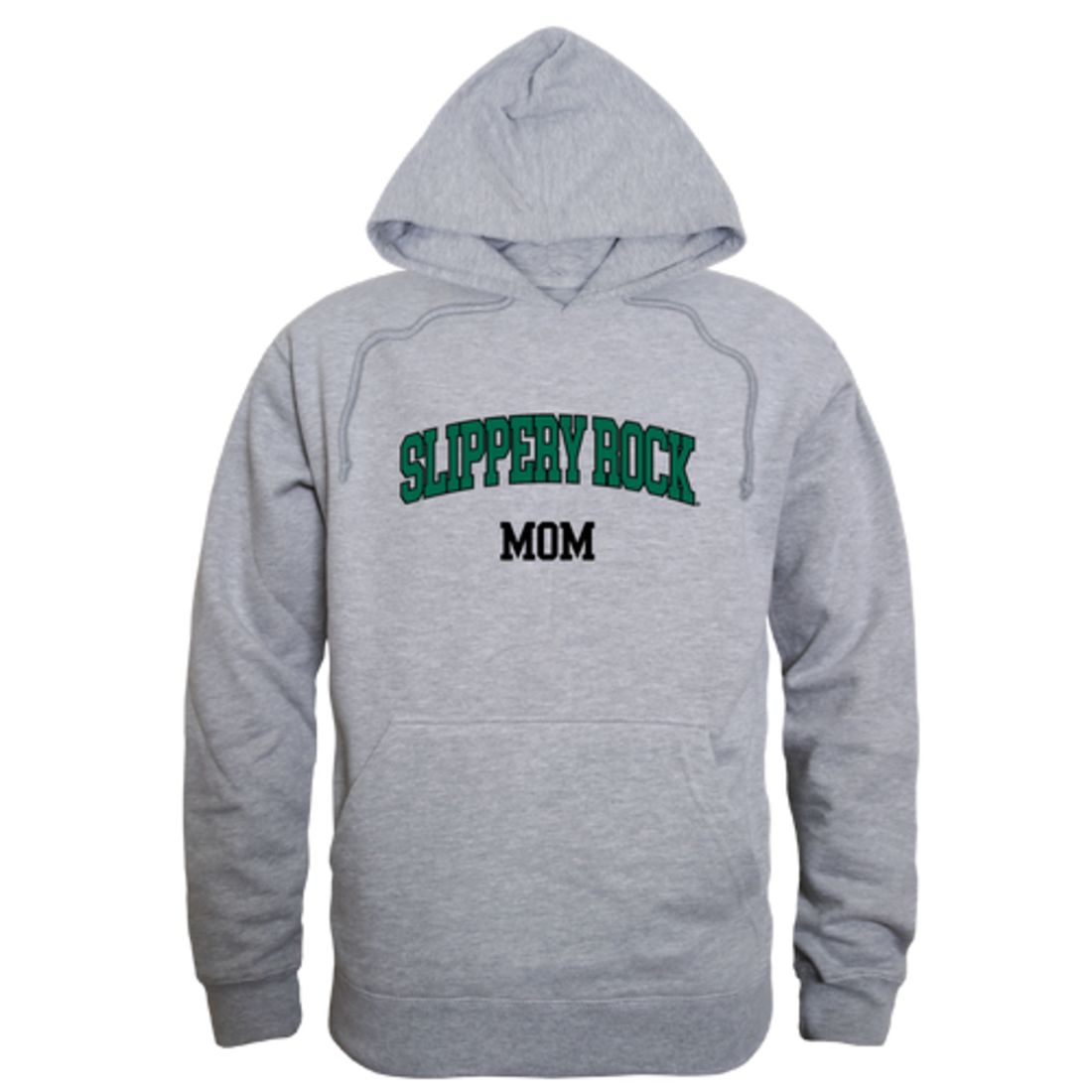 SRU Slippery Rock University The Rock Mom Fleece Hoodie Sweatshirts Forest