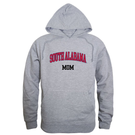 University of South Alabama Jaguars Mom Fleece Hoodie Sweatshirts Heather Grey-Campus-Wardrobe