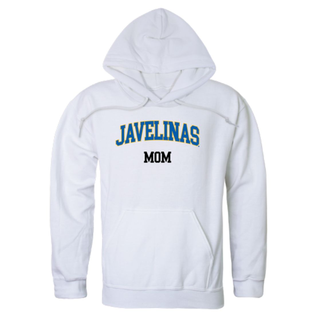 TAMUK Texas A&M University - Kingsville Javelinas Mom Fleece Hoodie Sweatshirts Heather Grey-Campus-Wardrobe