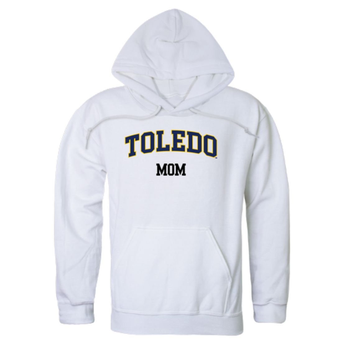 University of Toledo Rockets Mom Fleece Hoodie Sweatshirts Heather Grey-Campus-Wardrobe
