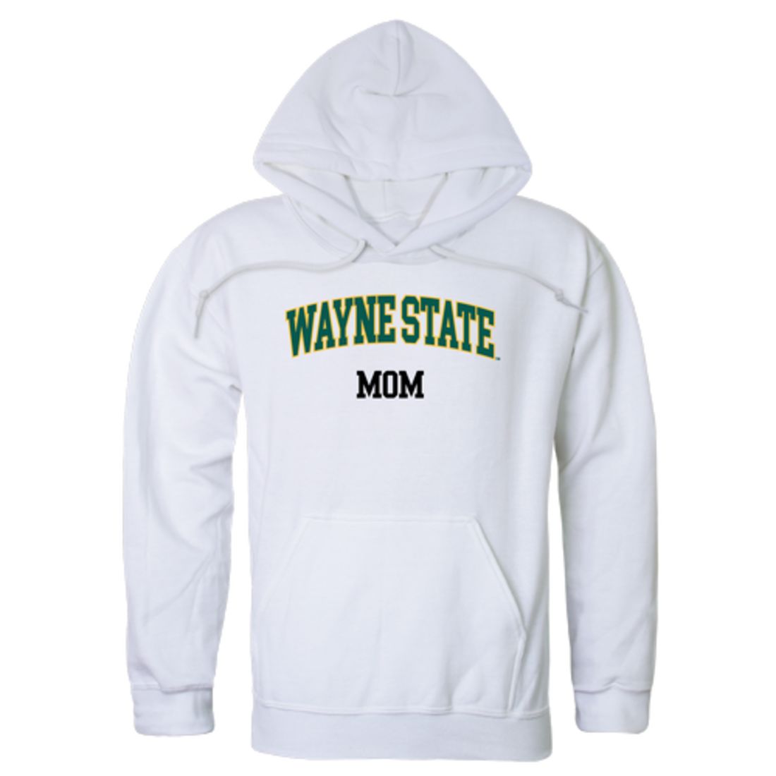 Wayne State University Warriors Warriors Mom Fleece Hoodie Sweatshirts Forest-Campus-Wardrobe