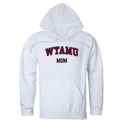 WTAMU West Texas A&M University Buffaloes Mom Fleece Hoodie Sweatshirts Heather Grey-Campus-Wardrobe