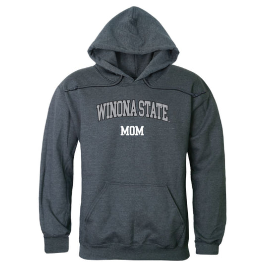 Winona St Warriors Mom Fleece Hoodie Sweatshirts