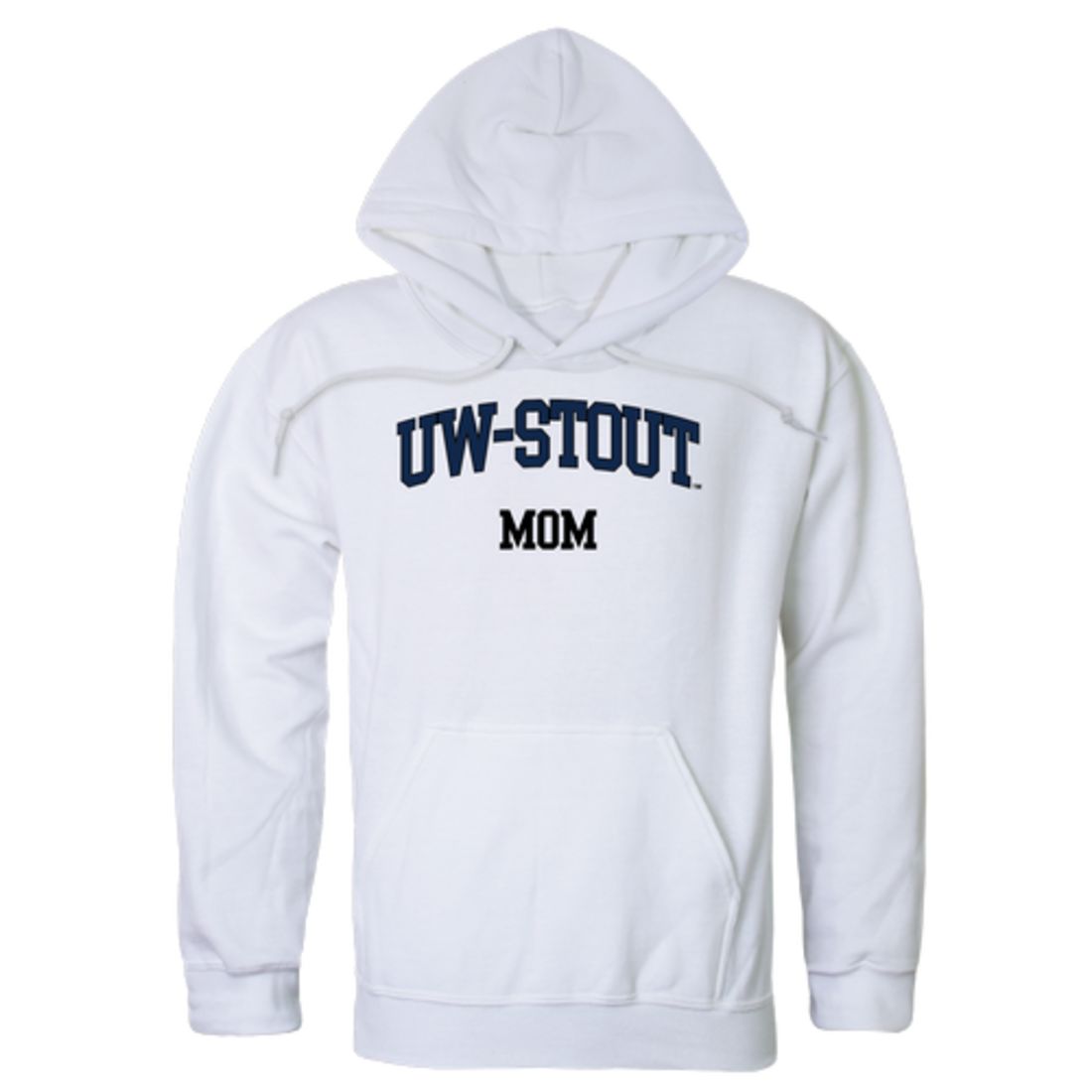 Wisconsin Stout Blue Devils Mom Fleece Hoodie Sweatshirts