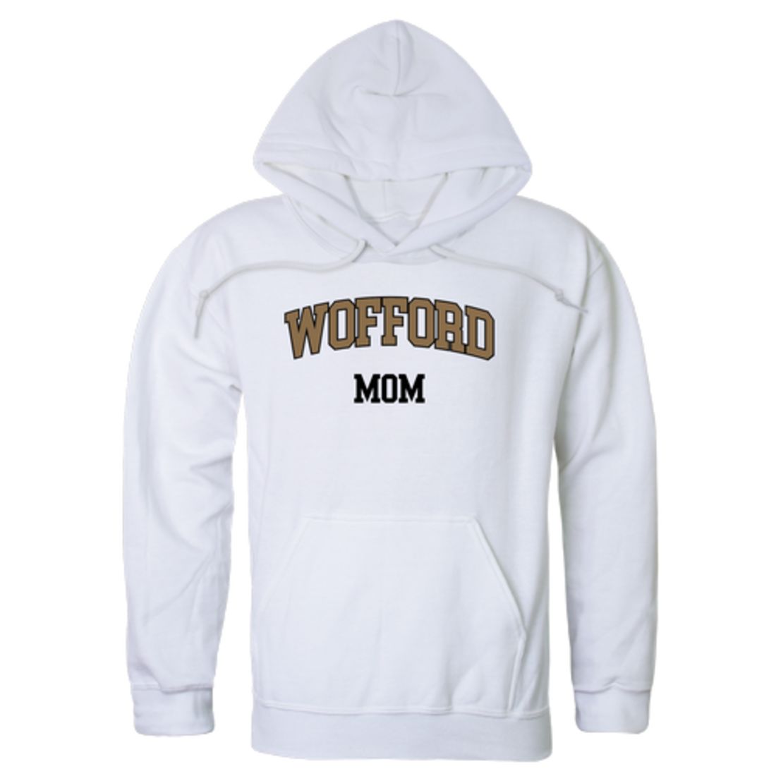 Wofford College Terriers Mom Fleece Hoodie Sweatshirts Black-Campus-Wardrobe