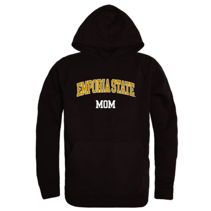Emporia State University Hornets Mom Fleece Hoodie Sweatshirts Black-Campus-Wardrobe