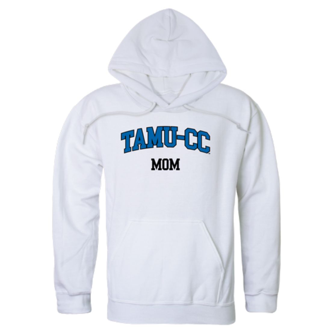 TAMUCC Texas A&M University Corpus Christi Islanders Mom Fleece Hoodie Sweatshirts Heather Grey-Campus-Wardrobe