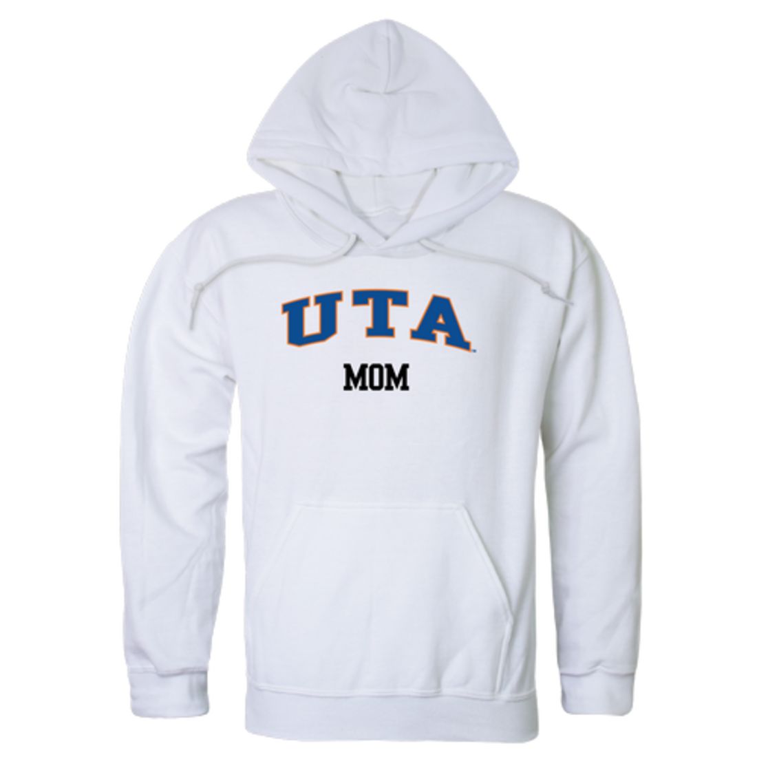 UTA University of Texas at Arlington Mavericks Mom Fleece Hoodie Sweatshirts Heather Grey-Campus-Wardrobe
