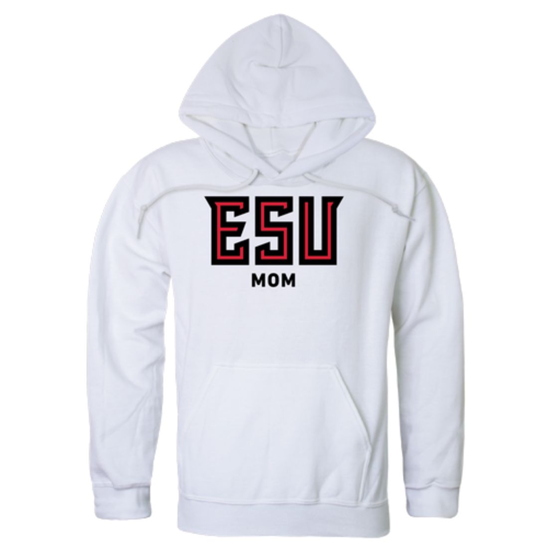 East Stroudsburg University of Pennsylvania Warriors Mom Fleece Hoodie Sweatshirts