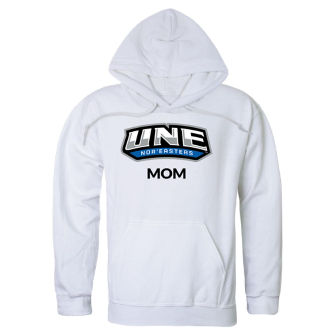 University of New England Nor'easters Mom Fleece Hoodie Sweatshirts