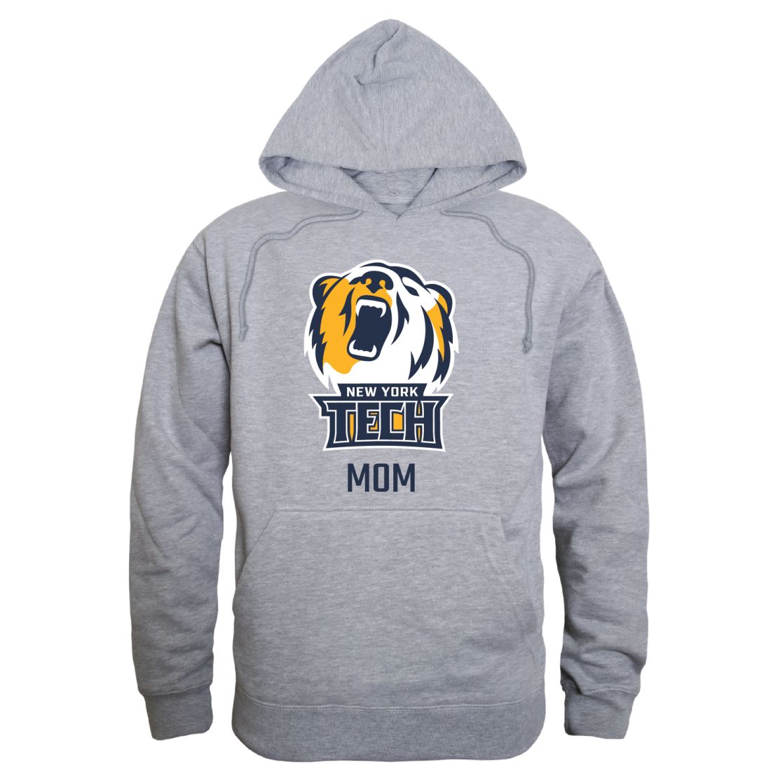New York Institute of Technology Bears Mom Fleece Hoodie Sweatshirts