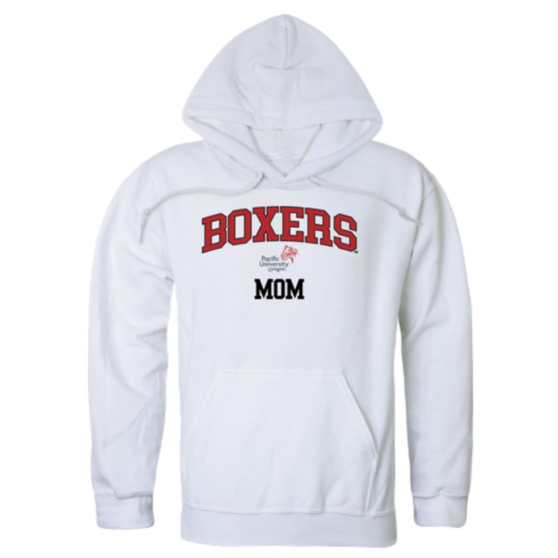 Pacific University Boxers Mom Fleece Hoodie Sweatshirts