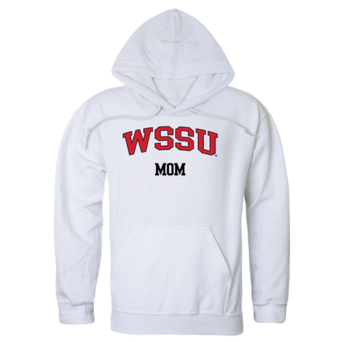 Winston-Salem State University Rams Mom Fleece Hoodie Sweatshirts