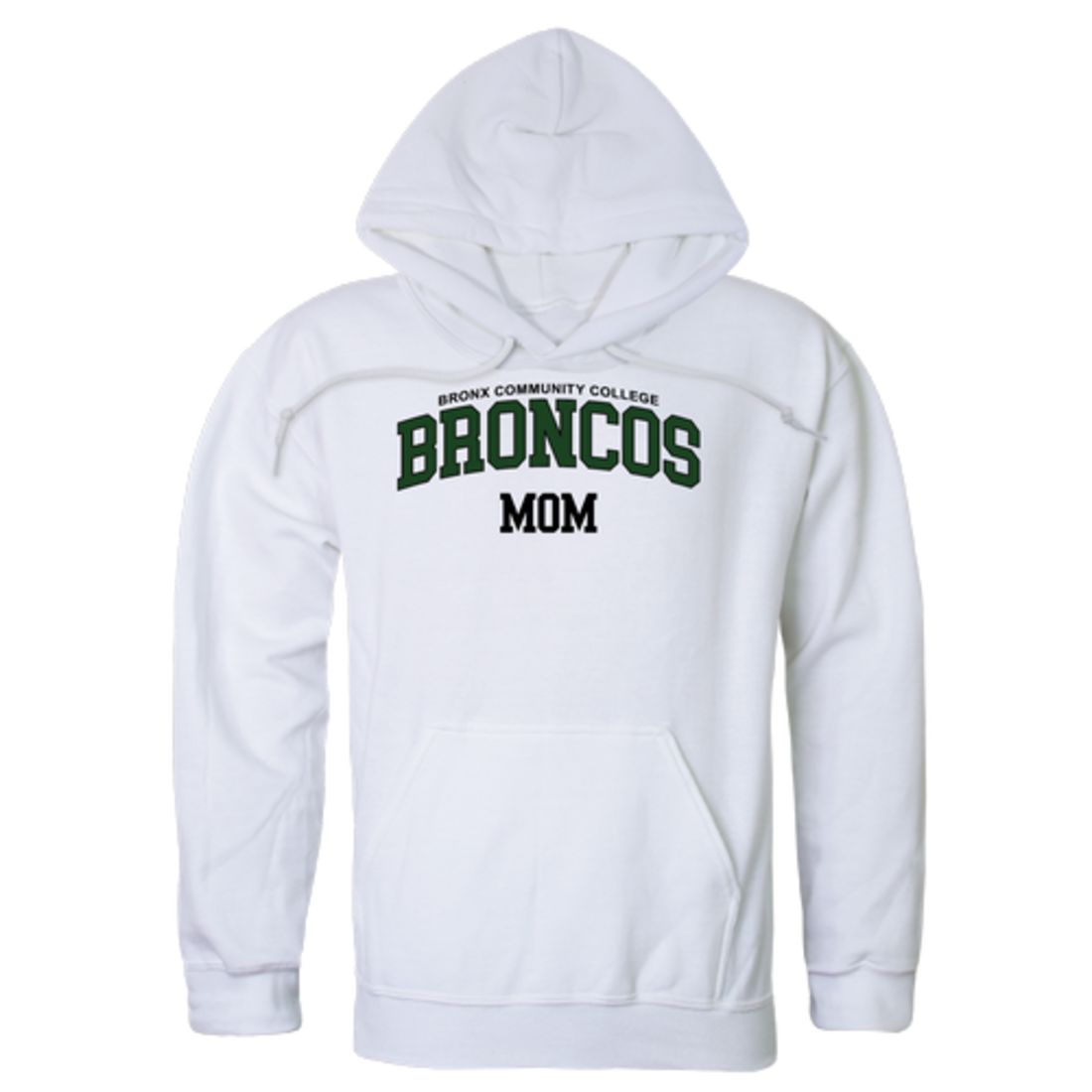 Bronx Community College Broncos Mom Fleece Hoodie Sweatshirts