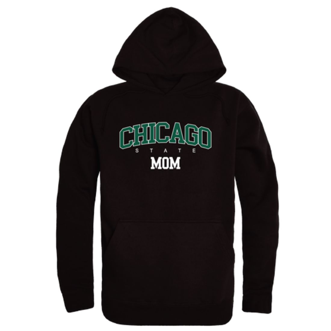 Chicago State University Cougars Mom Fleece Hoodie Sweatshirts