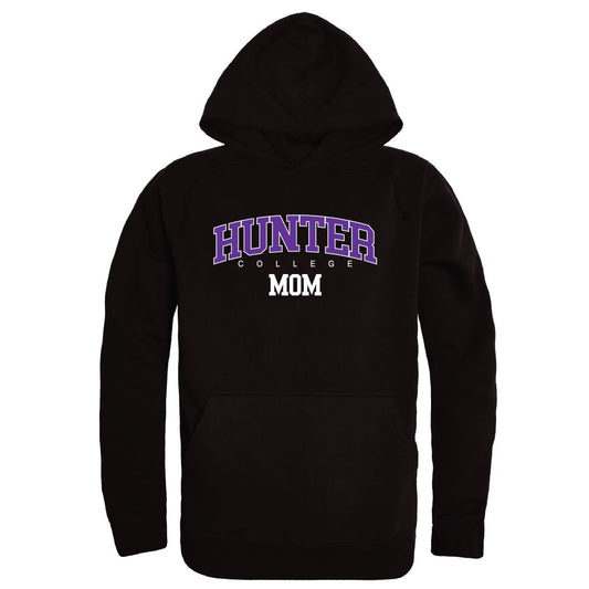 Hunter College Hawks Mom Fleece Hoodie Sweatshirts