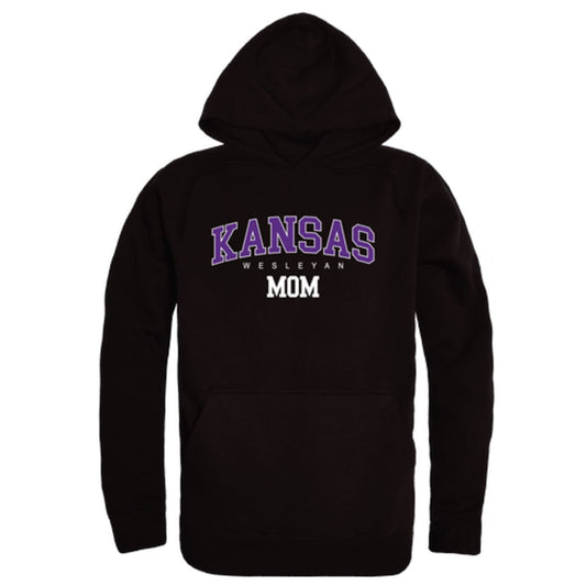 Kansas Wesleyan University Coyotes Mom Fleece Hoodie Sweatshirts