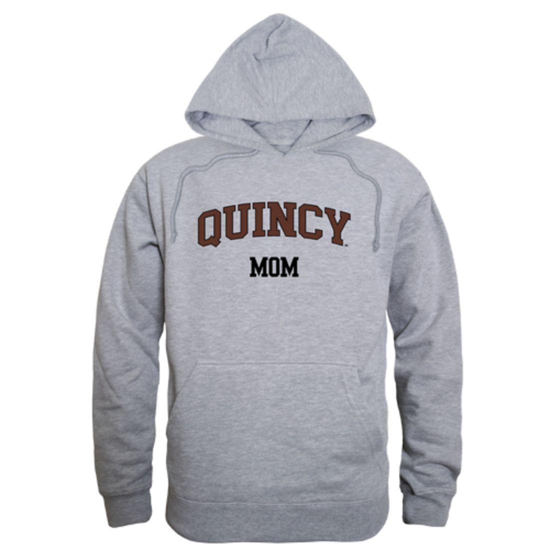 Quincy University Hawks Mom Fleece Hoodie Sweatshirts