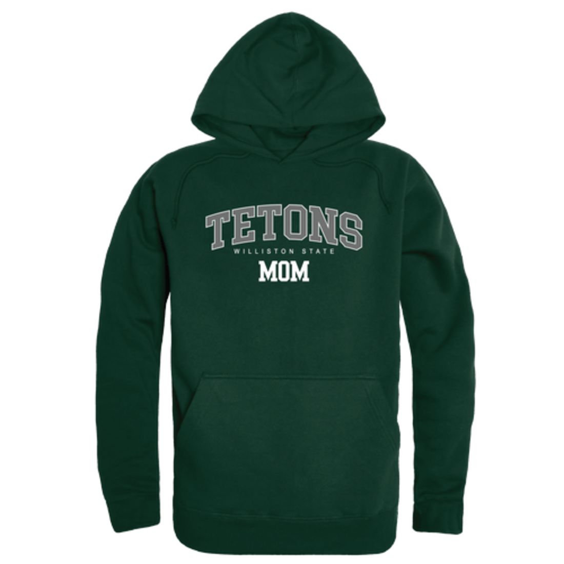 Williston State College Tetons Mom Fleece Hoodie Sweatshirts