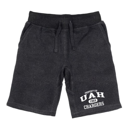 The University of Alabama in Huntsville Chargers Property Shorts Fleece Drawstring