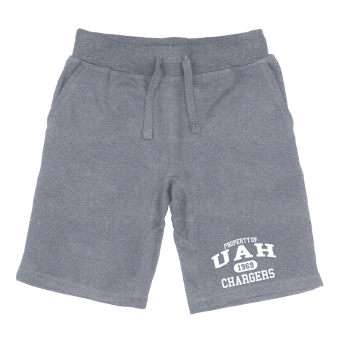 The University of Alabama in Huntsville Chargers Property Shorts Fleece Drawstring