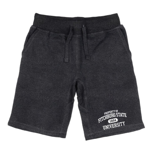 Fitchburg State University Falcons Property Shorts Fleece Drawstring