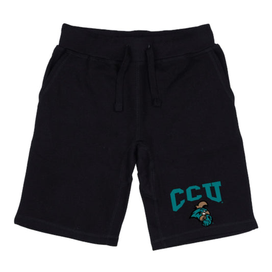 CCU Coastal Carolina University Chanticleers Premium Fleece Drawstring Shorts-Campus-Wardrobe