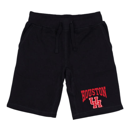 UH University of Houston Cougars Premium Fleece Drawstring Shorts-Campus-Wardrobe