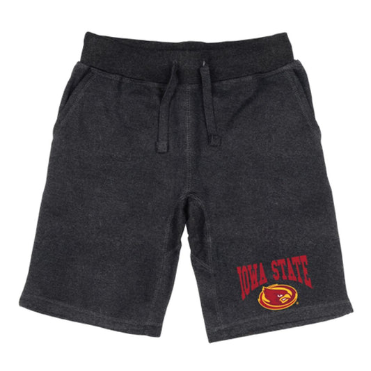 ISU Illinois State University Redbirds Premium Fleece Drawstring Shorts-Campus-Wardrobe