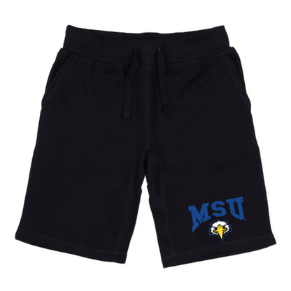 MSU Morehead State University Eagles Premium Fleece Drawstring Shorts-Campus-Wardrobe