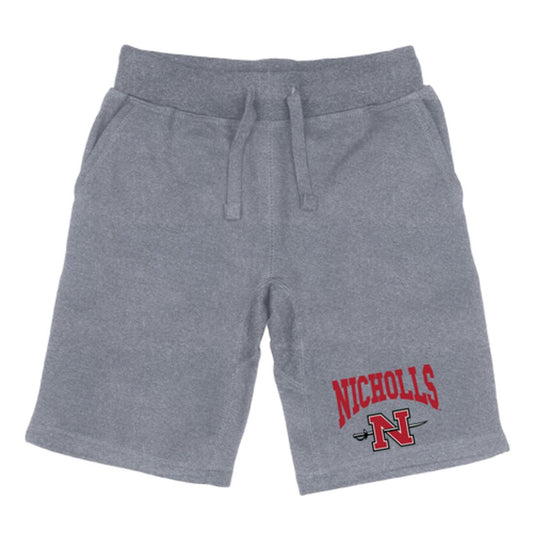 Mouseover Image, Nicholls State University Colonels Premium Fleece Drawstring Shorts-Campus-Wardrobe