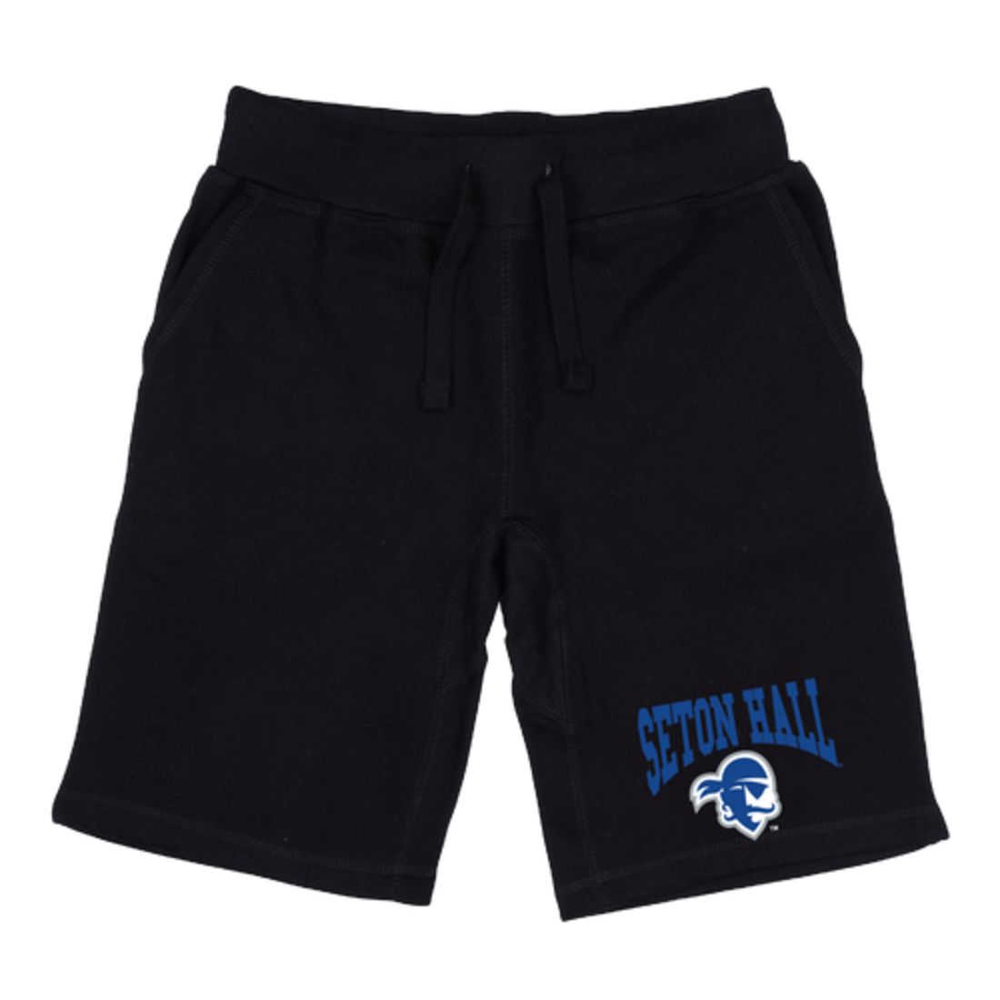 SHU Seton Hall University Pirates Premium Fleece Drawstring Shorts-Campus-Wardrobe