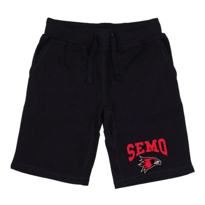 SEMO Southeast Missouri State University Redhawks Premium Fleece Drawstring Shorts-Campus-Wardrobe