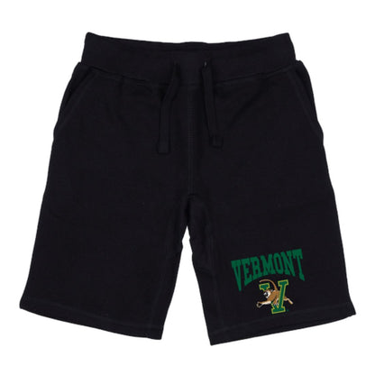 UVM University of Vermont Catamounts Premium Fleece Drawstring Shorts-Campus-Wardrobe