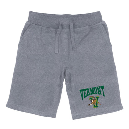 UVM University of Vermont Catamounts Premium Fleece Drawstring Shorts-Campus-Wardrobe