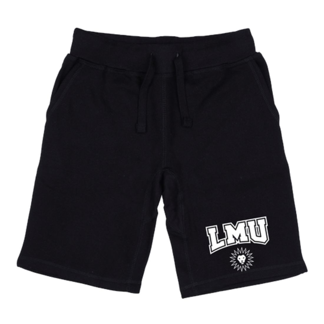LMU Loyola Marymount University Lions Premium Fleece Drawstring Shorts-Campus-Wardrobe