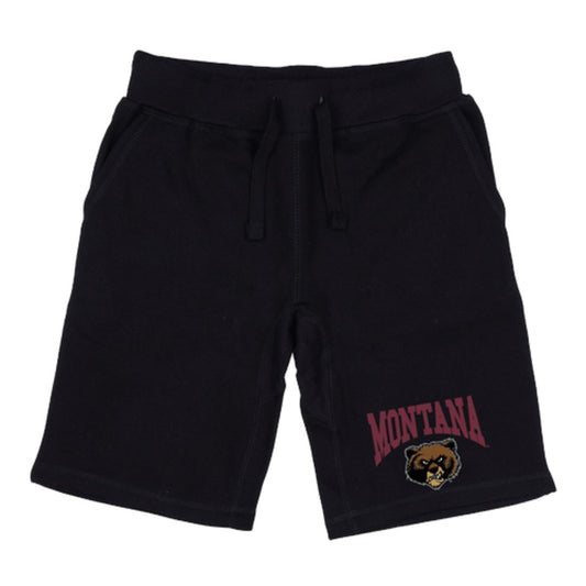 UM University of Montana Grizzlies Premium Fleece Drawstring Shorts-Campus-Wardrobe