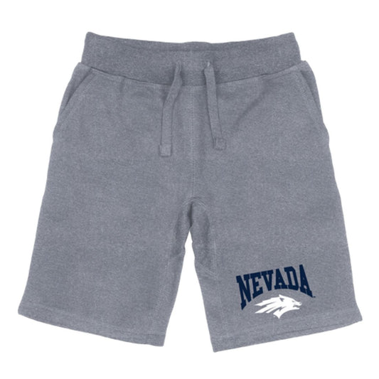 University of Nevada Wolf Pack Premium Fleece Drawstring Shorts-Campus-Wardrobe