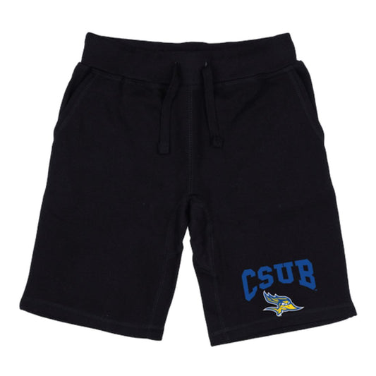 CSUB California State University Bakersfield Roadrunners Premium Fleece Drawstring Shorts-Campus-Wardrobe