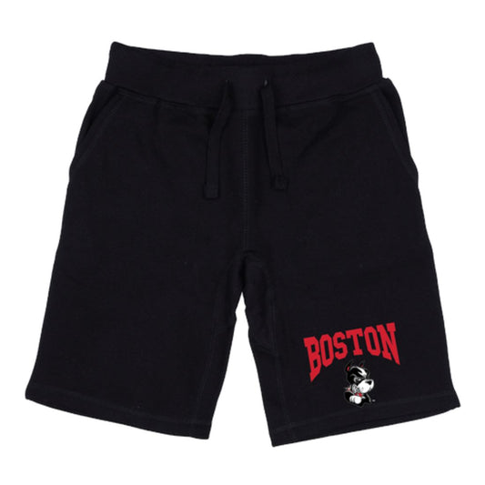 Boston University Terriers Premium Fleece Drawstring Shorts-Campus-Wardrobe