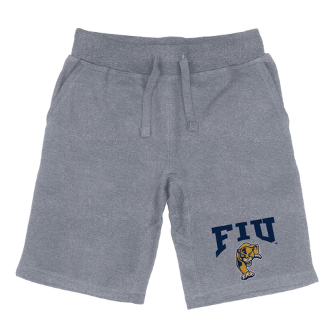 FIU Florida International University Panthers Premium Fleece Drawstring Shorts-Campus-Wardrobe